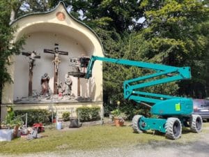 Restaurierung historische Holzskulpturen Westfriedhof München